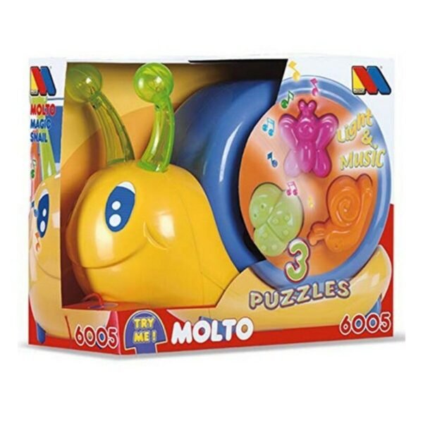 8410963060058_2_A02.jpg Musical Toy Moltó Snail (1+ year)