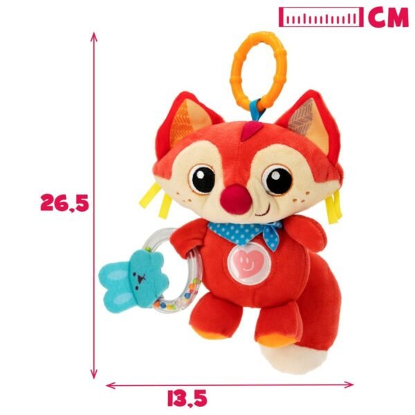 S8900114_P51.jpg Rattle Cuddly Toy Winfun Fox 13,5 x 26,5 x 7,5 cm (6 Units)